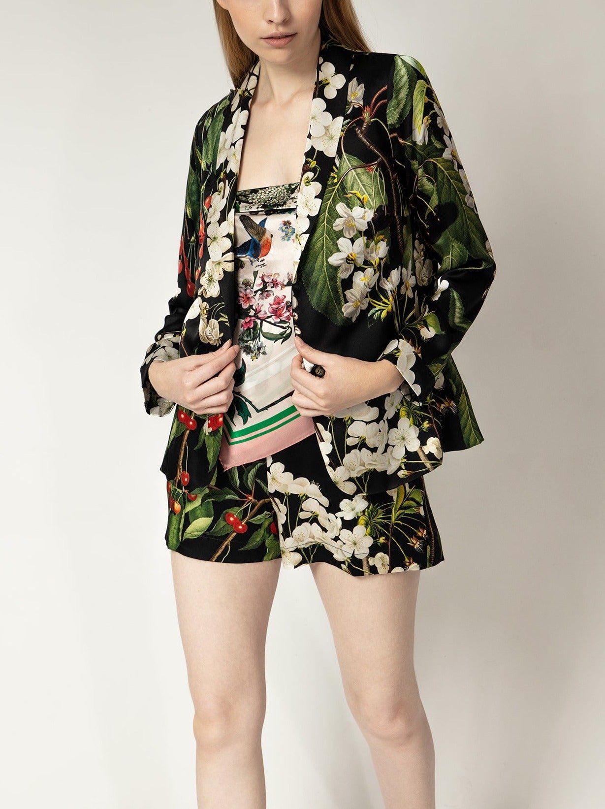Silk Blazer Pam Black