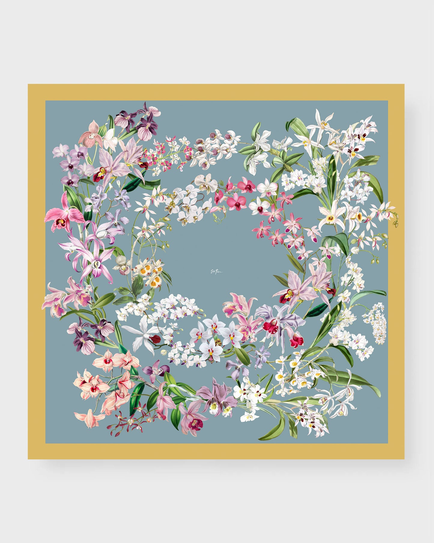 Bae Silk Double-Sided Scarf