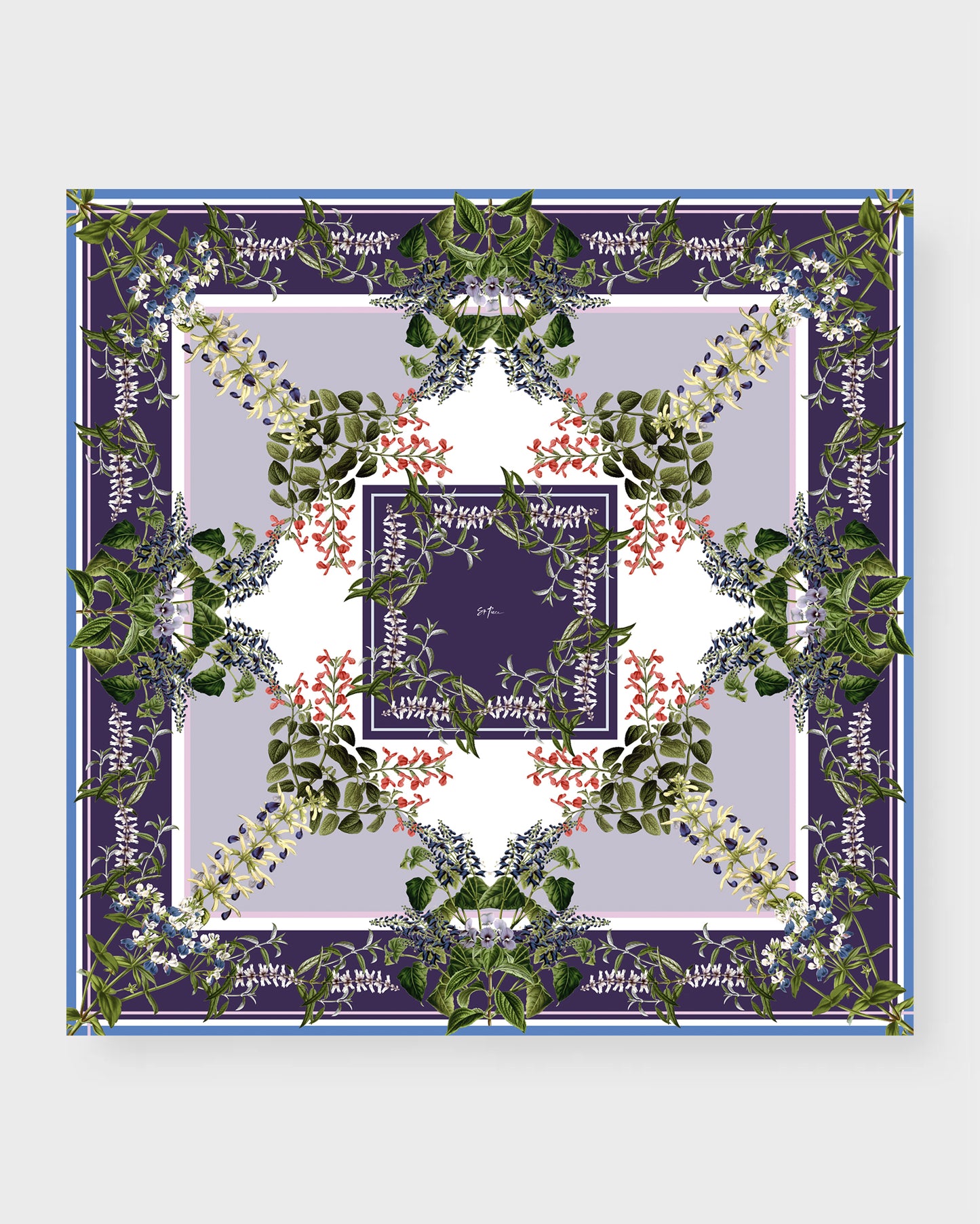 Nadine Large Square Silk Double-Sided Scarf