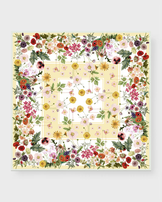 St. Piece London Nina Small Square Silk Scarf