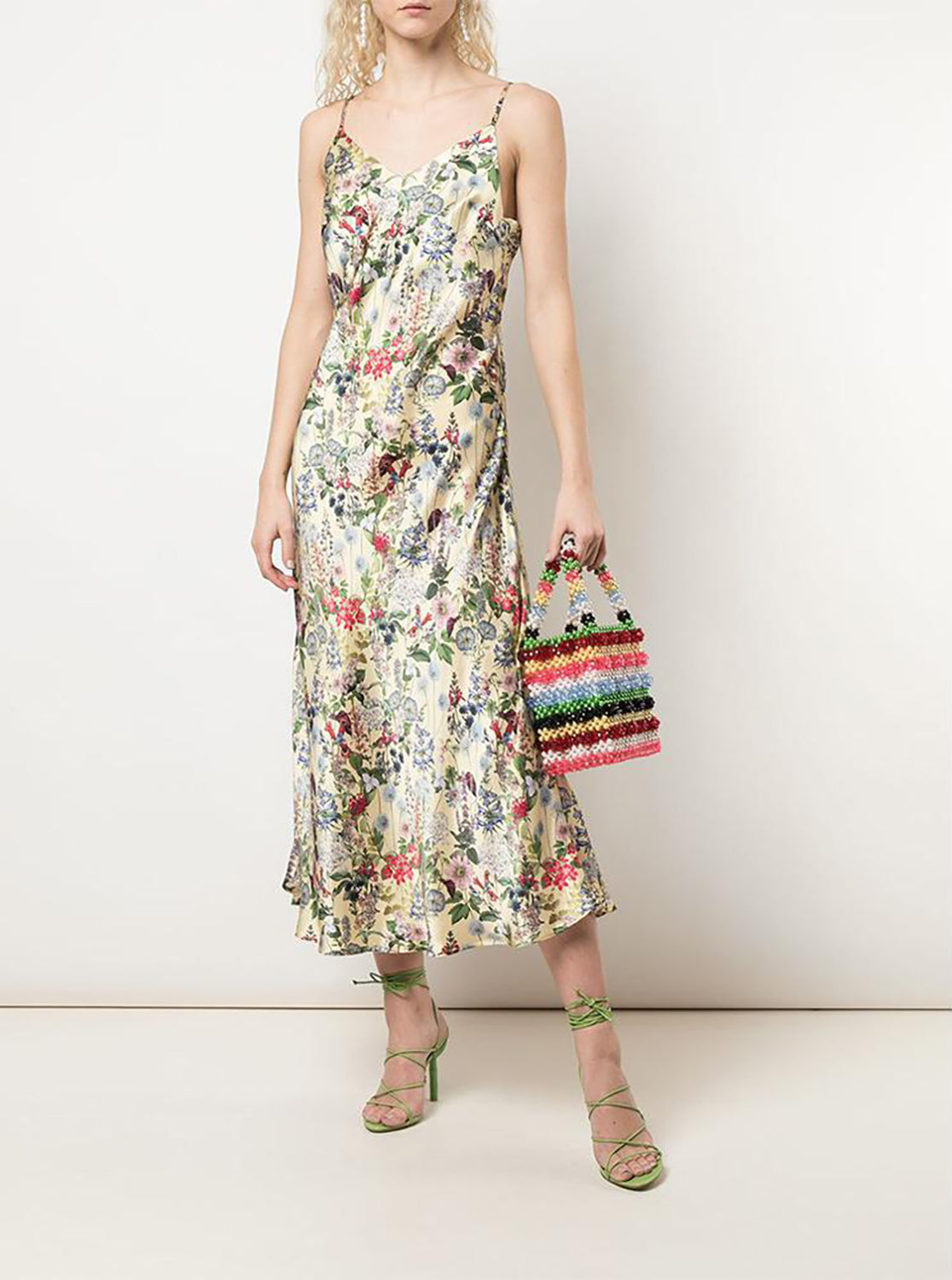 Silk Cami Dress Laura Mint