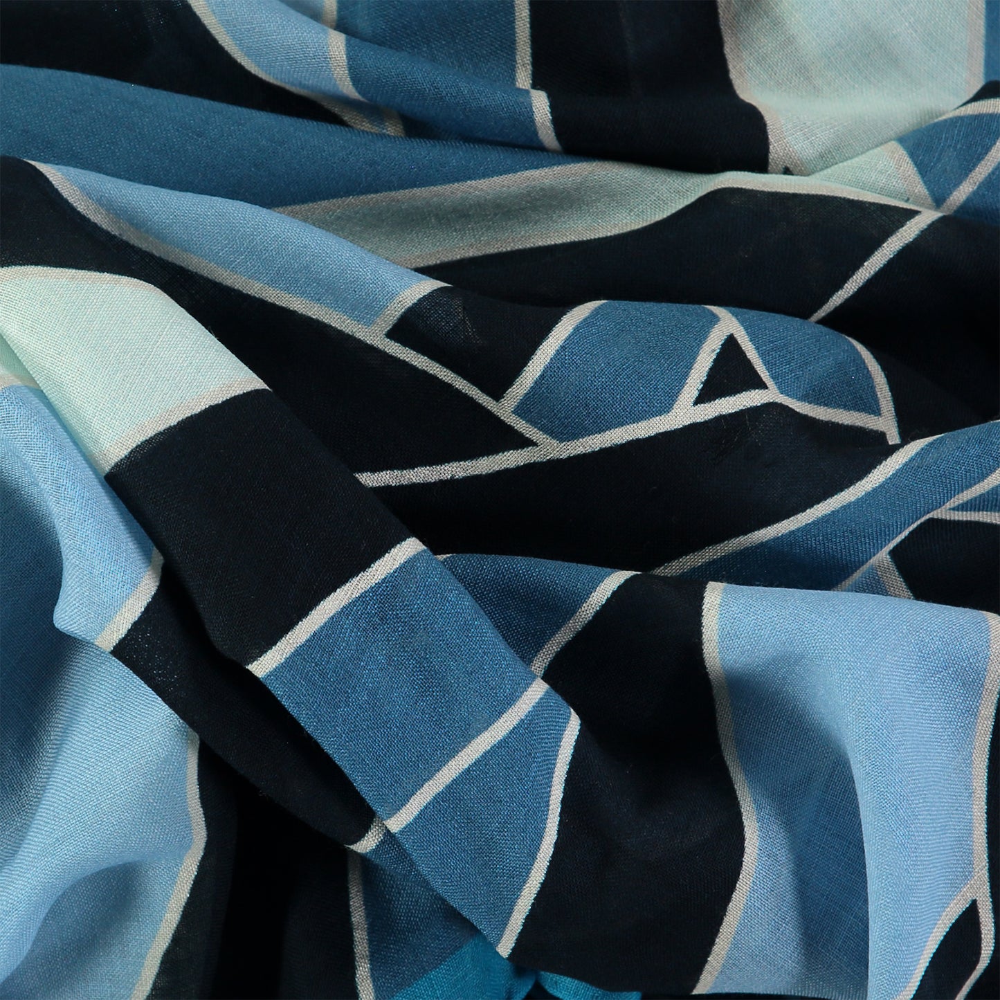 Dex Large Square Wool & Cashmere Scarf