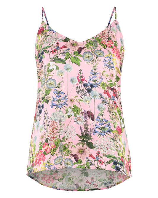 Silk Camisole Lauren Pink