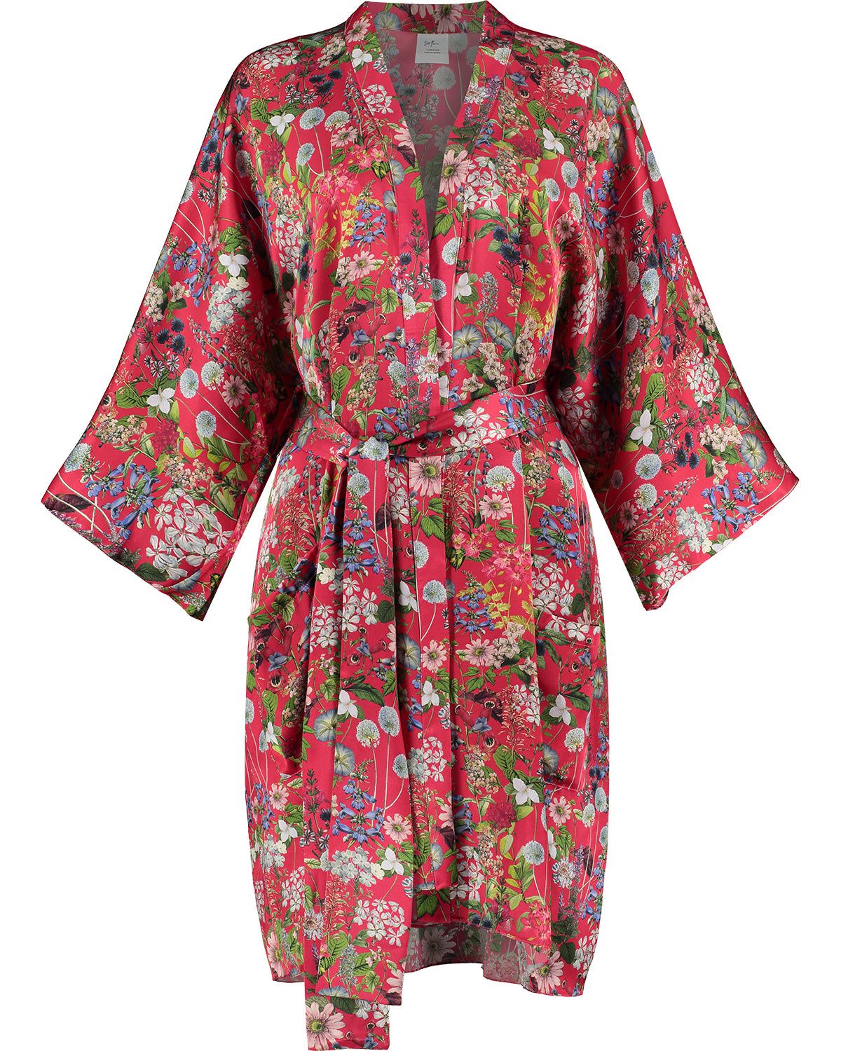 Silk Kimono Lauren Pink