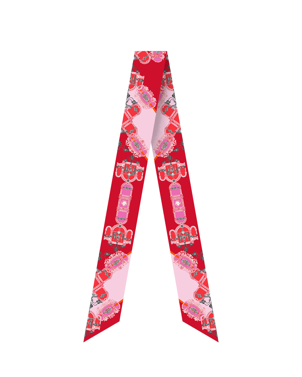 St Piece London Lilith Skinny Silk Scarf