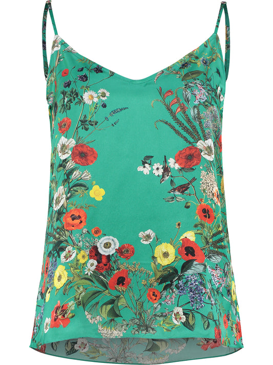 Silk Camisole Jacqueline Green