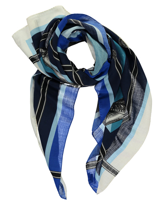 St. Piece Raina Floral Wool Scarf