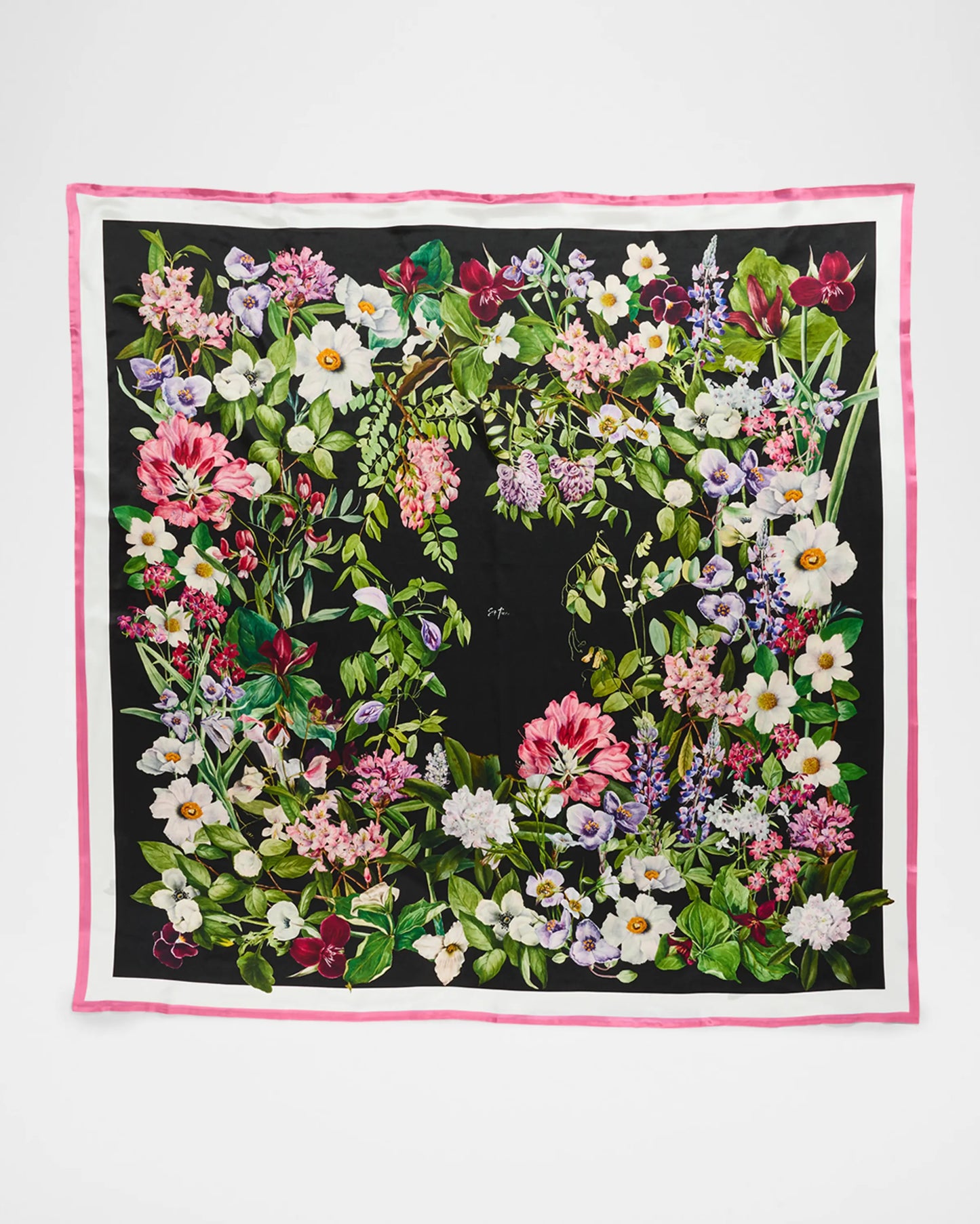 St. Piece Brittany silk double sided scarf