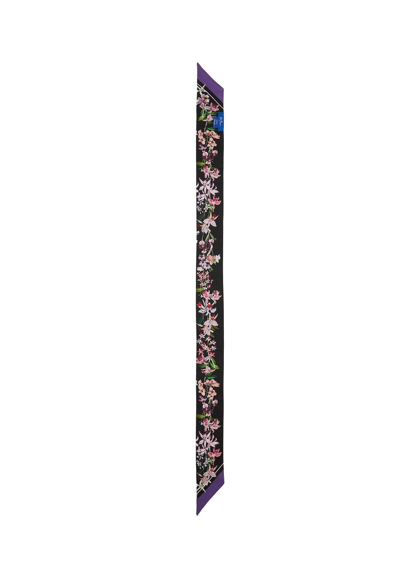 St Piece Bae Black Grey Twilly Scarf