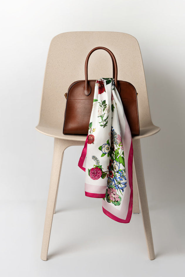 St Piece Bonnie White Scarf 65cm