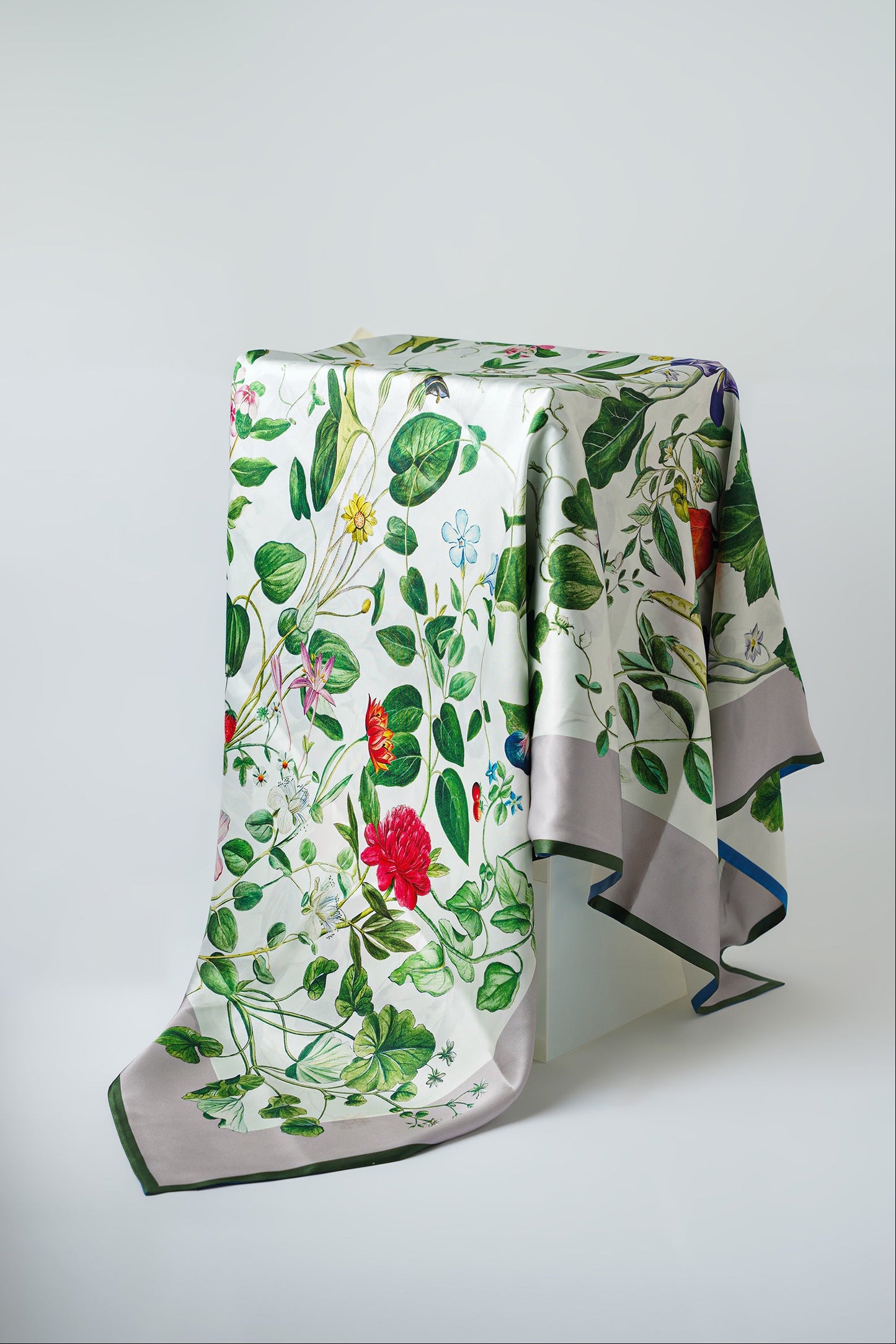 Brienne Silk Double-Sided Scarf