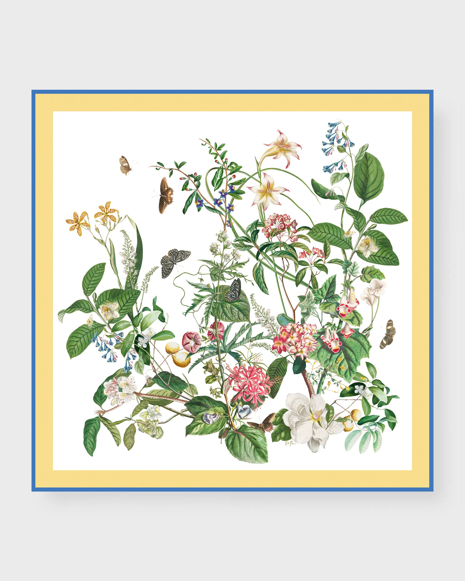 Addison Large Silk Double-Sided Scarf