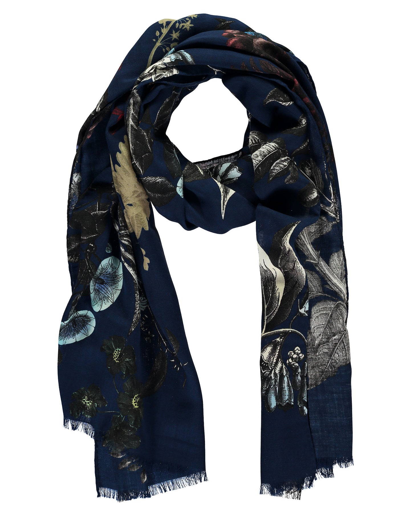 Goya Large Wool & Cashmere Scarf