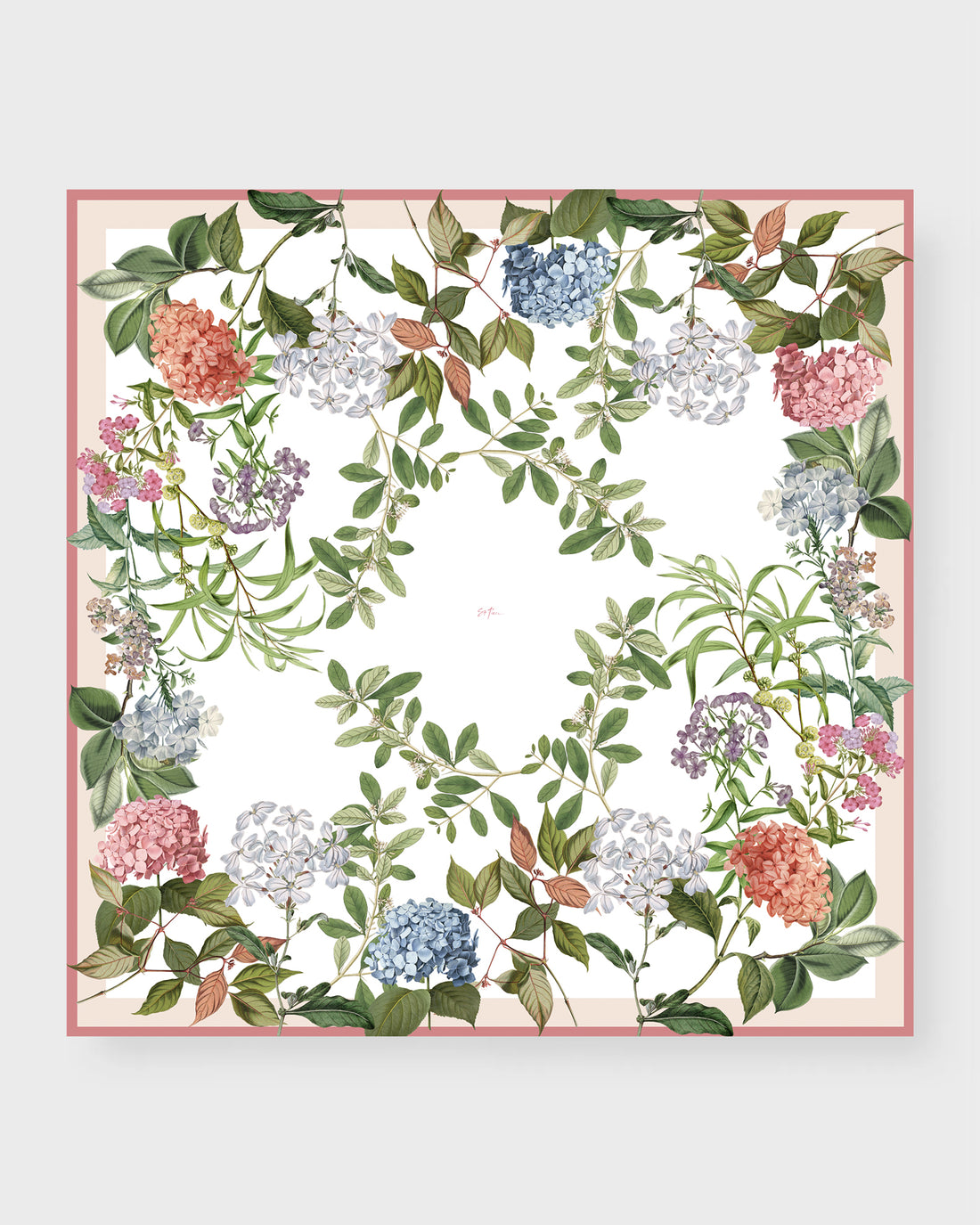 LARGE SQUARE SCARF TRUE ROMANCE