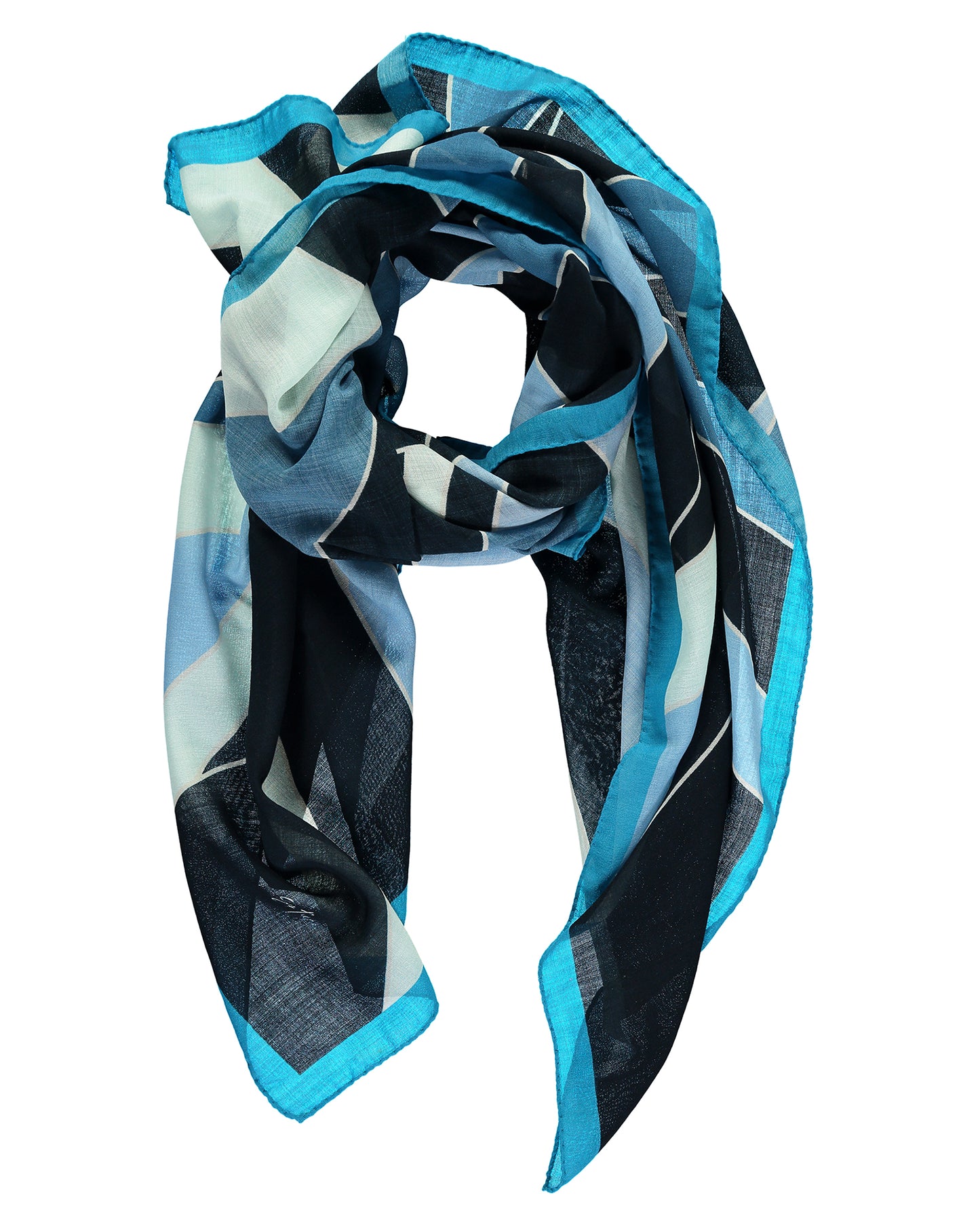 DEX Large Square Wool & Cashmere Scarf