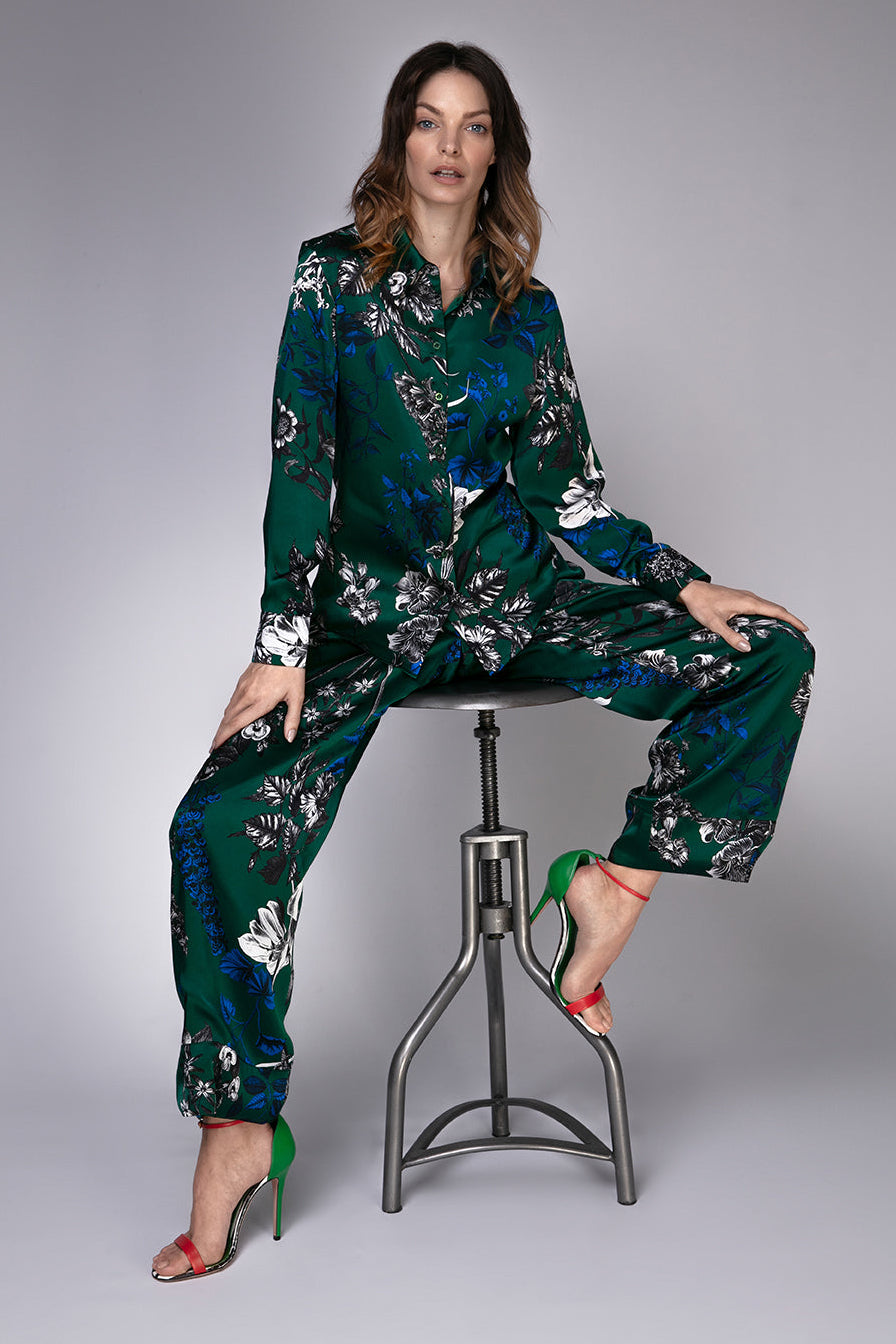 Maya Green Trousers