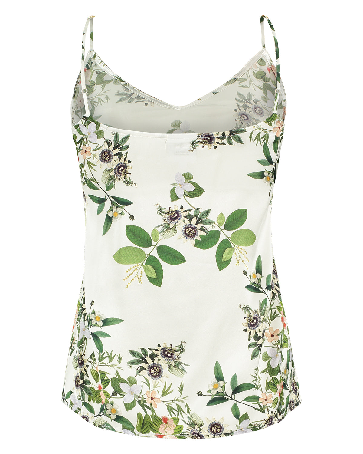 Silk Camisole Lydia White