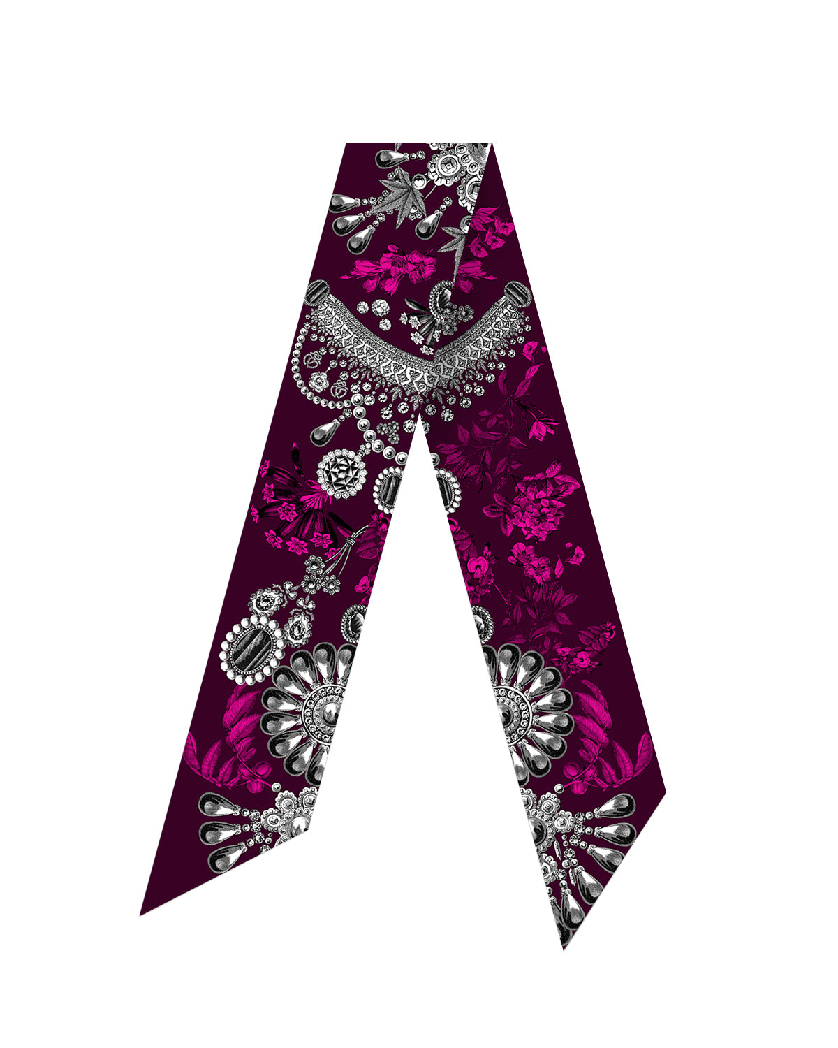 Gwen Long Silk Scarf