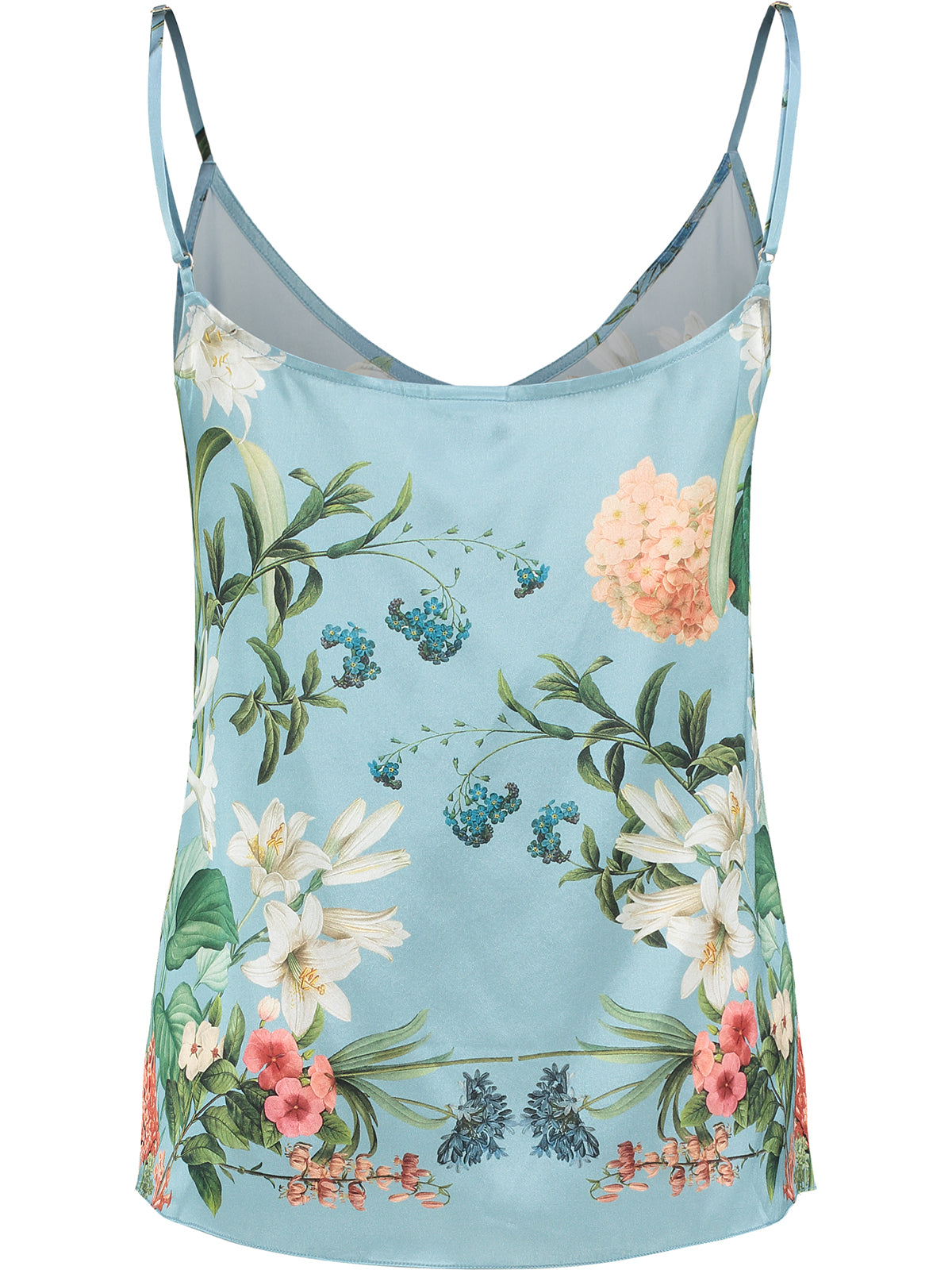 Silk Camisole Iva Blue