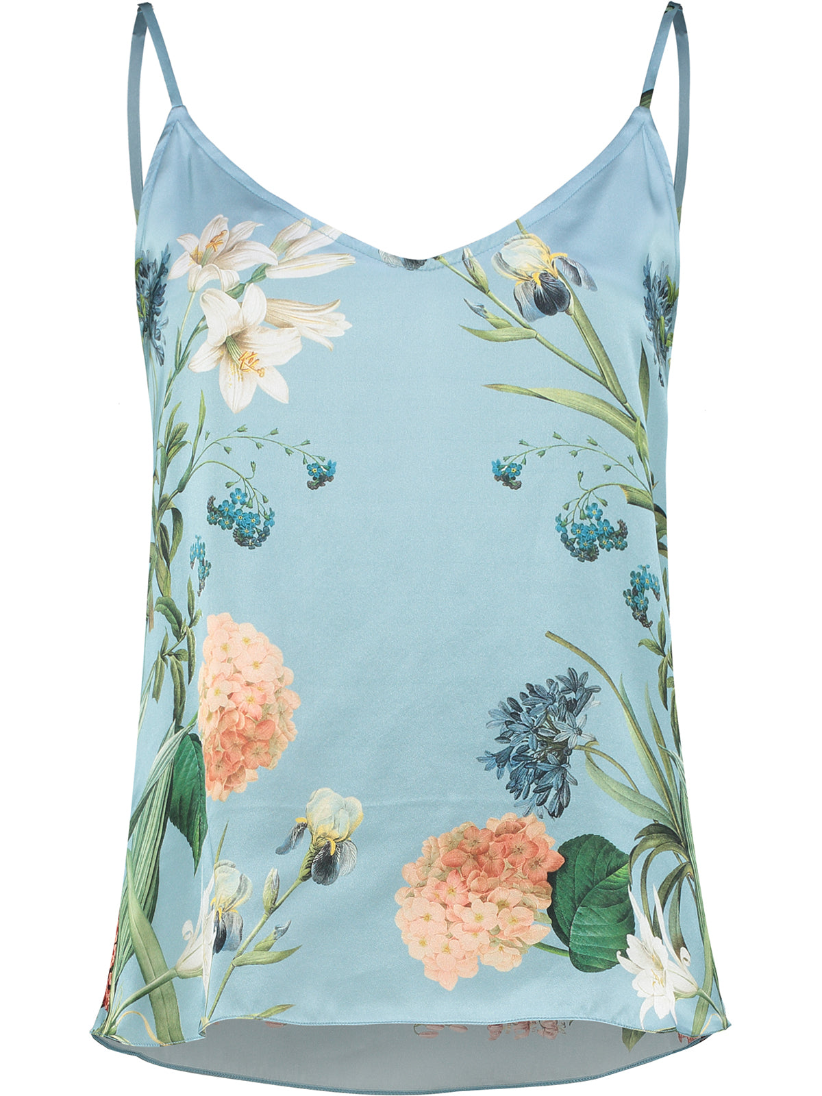 Silk Camisole Iva Blue