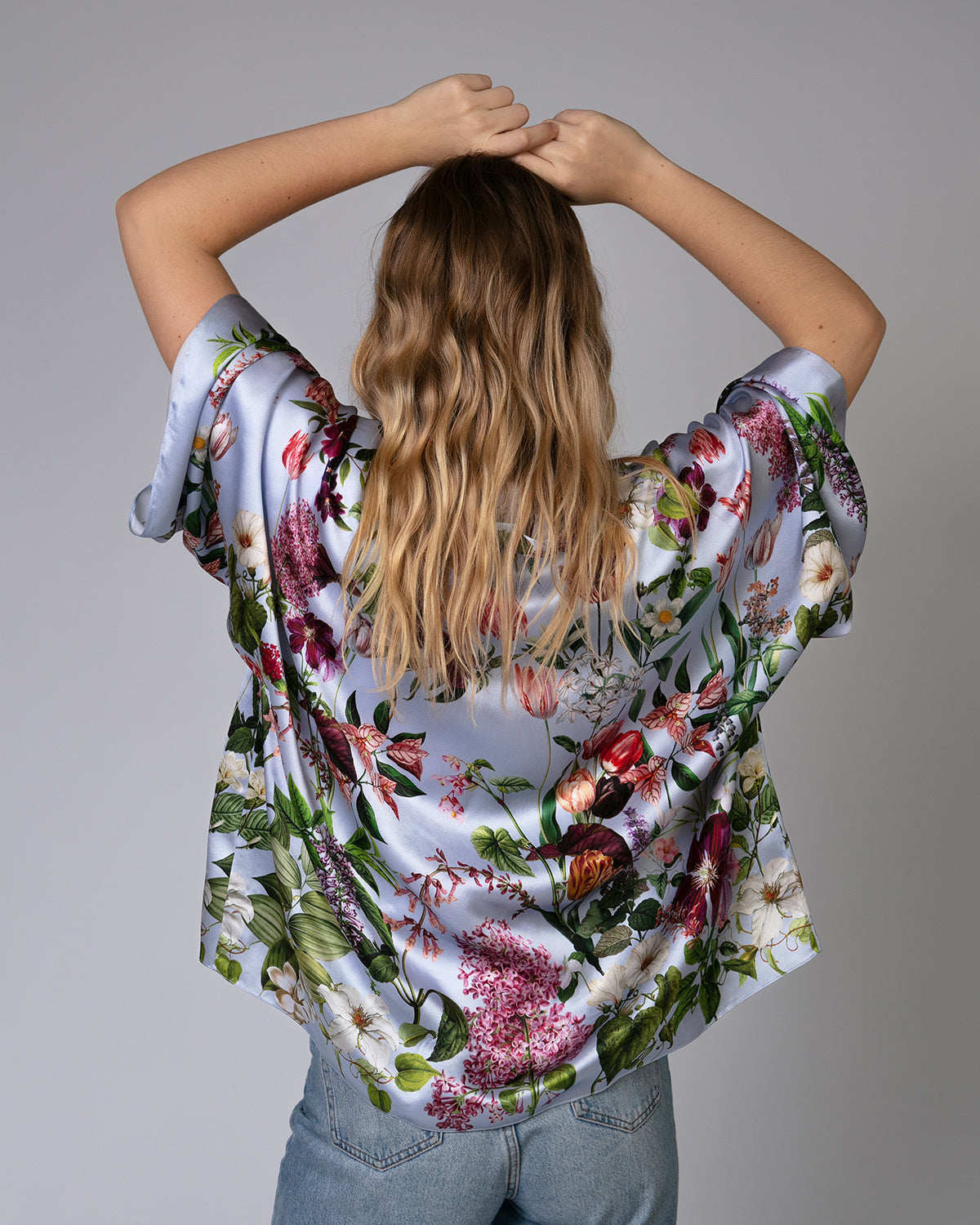 Silk Kimono Short Lori